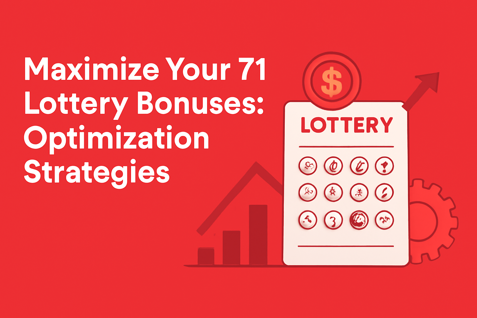 Informational scene depicting the account creation process for 71 Lottery