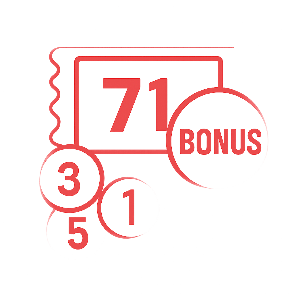 Badge representing the 71 Lottery account creation guide