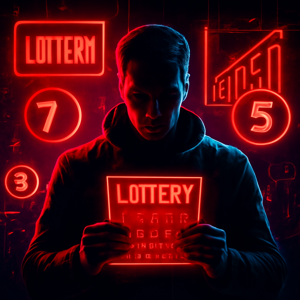 An educational illustration detailing the features of 71 Lottery.