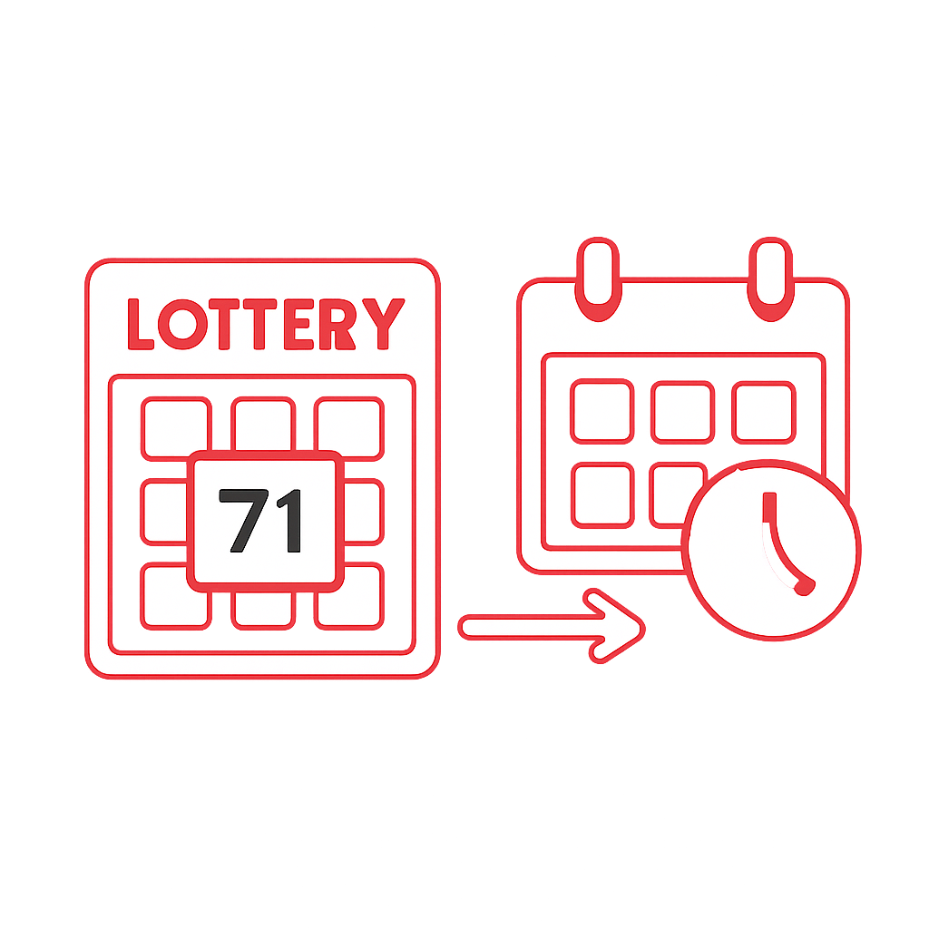 An icon symbolizing the guide to 71 Lottery features.